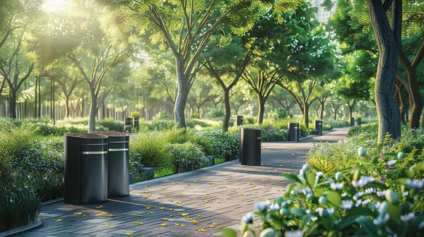 Investissez dans des poubelles extérieures pour un environnement plus propre !