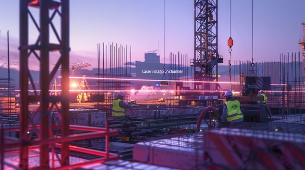 Laser rotatif : pourquoi l'utiliser sur un chantier ?