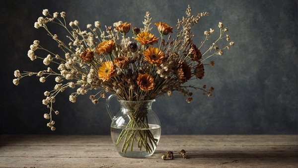Bouquet fleur séchée : élégance rustique et durable