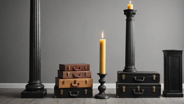 Colonne 4 cases aw743: rangement chic et pratique